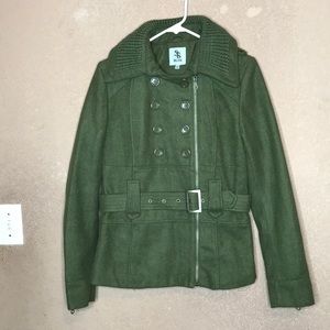 Army green jacket